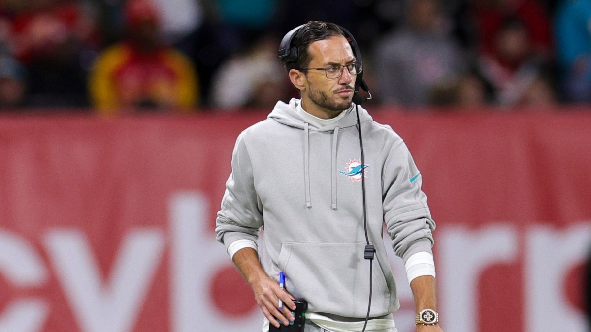 Miami Dolphins head coach Mike McDaniel